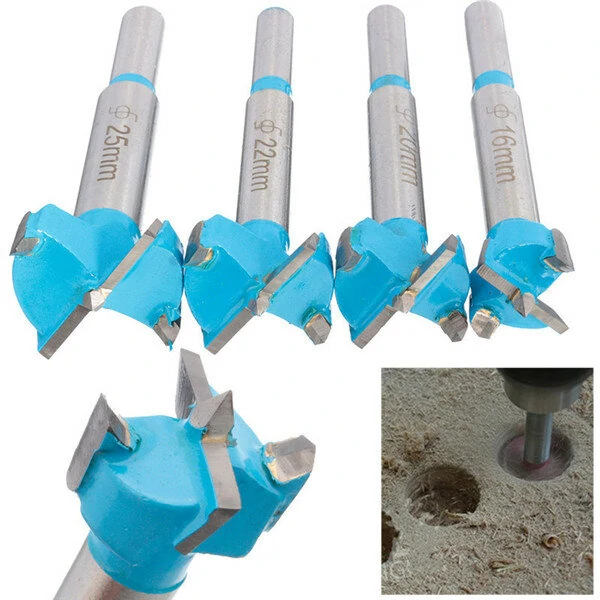 16mm 20mm 22mm 25mm Hole Saw Kit - Wood Cutter Tool for Woodworking - Image 2
