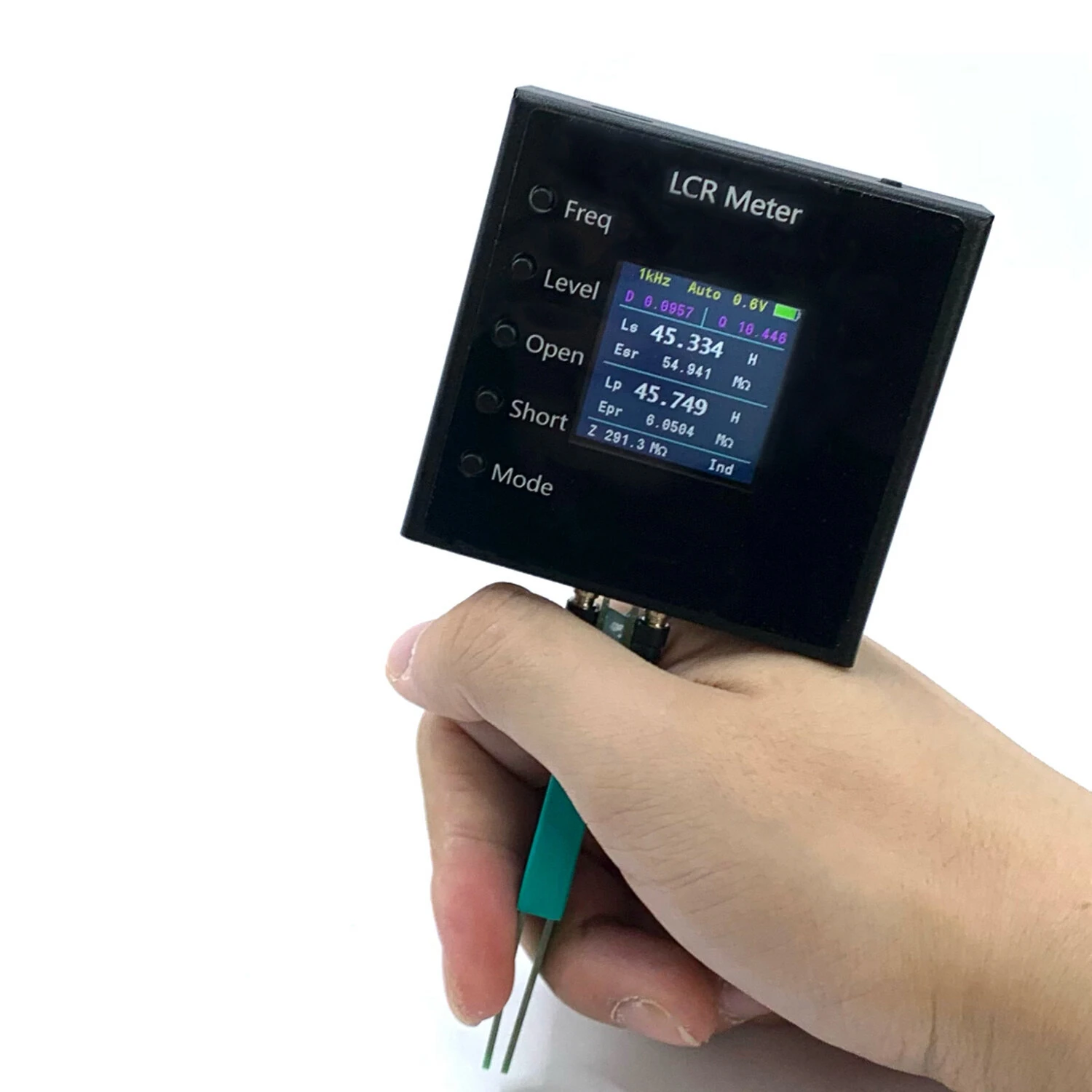LCR-P1 Pro Smart LCR Tester - Capacitance Inductance Resistance ESR | 1.54-inch Color Screen & 1200mAh Battery - Image 5