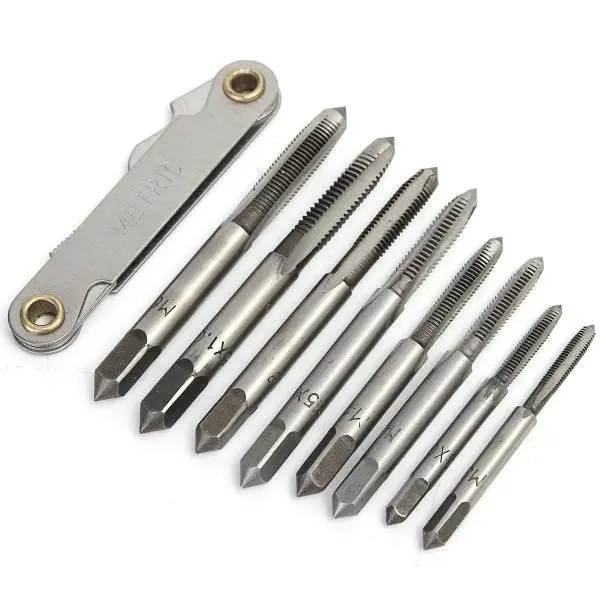 Metric Tap and Die Set - Threading & Chasing Tools Kit with Storage Case - Image 3
