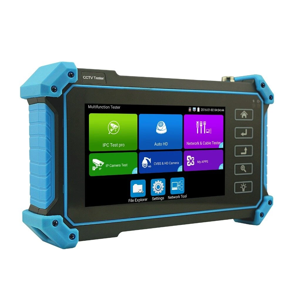 IPC5000 Plus 5 Inch CCTV Tester - 8MP AHD TVI CVI Analog & POE Test - DC12V Output - Image 3