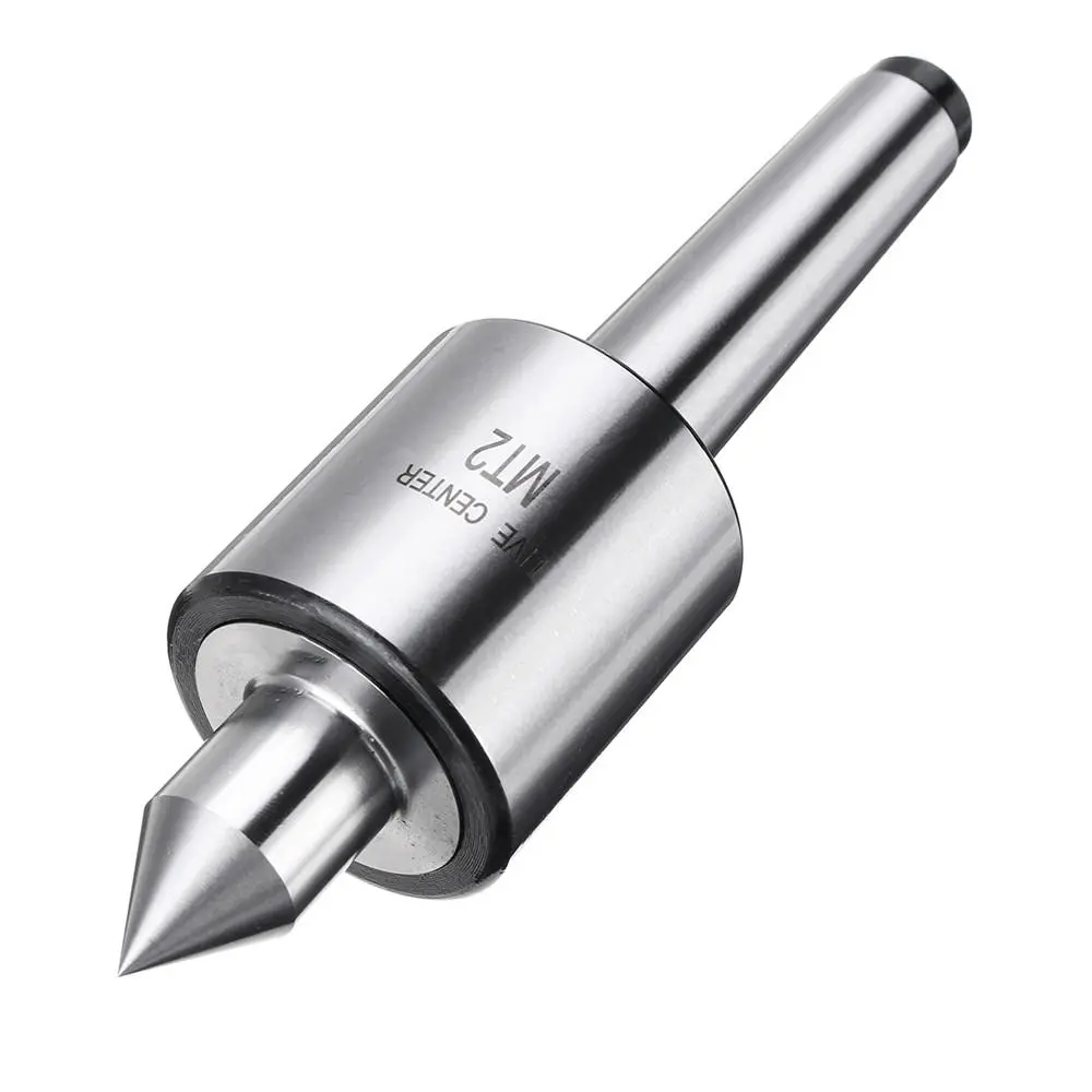 MT2 Live Center - 0.02 Inch Precision Steel Lathe Tool with Triple Bearing - Image 3