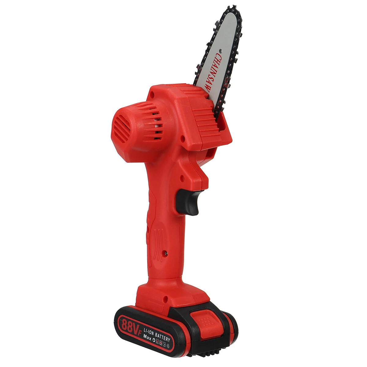 VIOLEWORKS 21V Cordless One-Hand Saw - 4 Inch Chain Saw w/ Battery Kit - Image 5