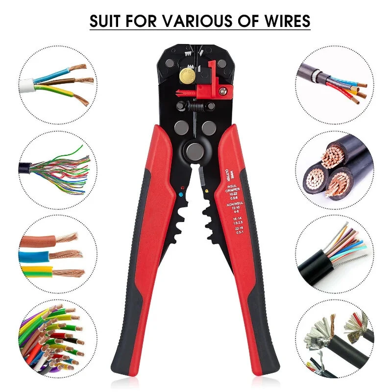 Automatic 5-in-1 Wire Stripper & Crimping Pliers | Multifunctional Electrician Tool - Image 4