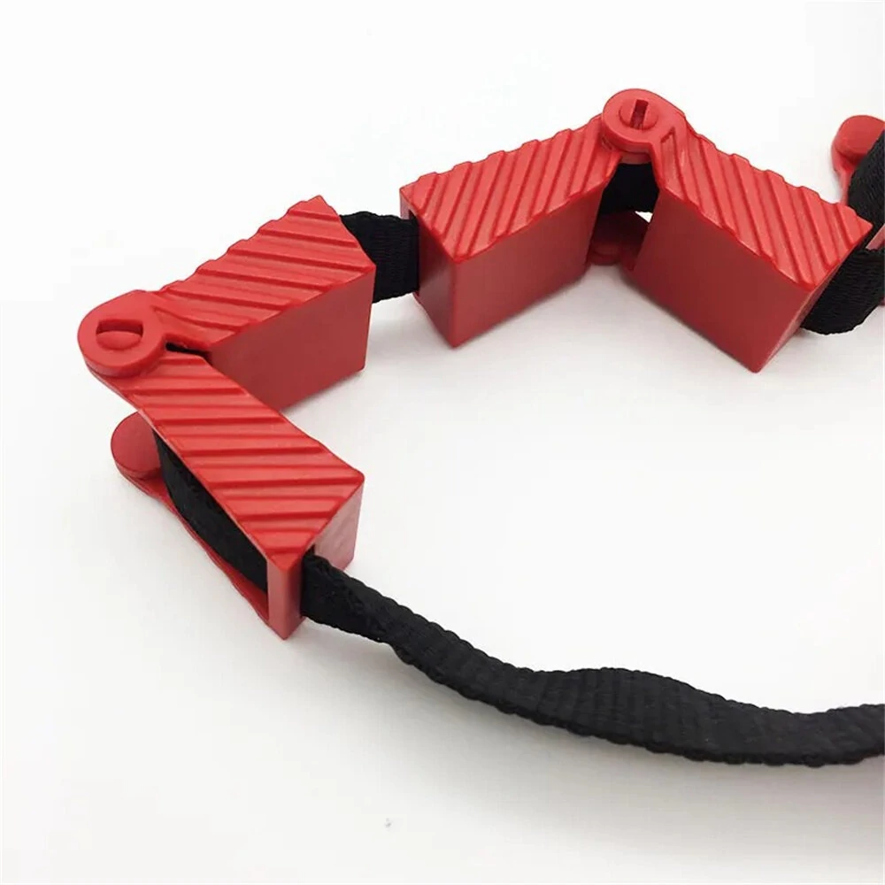 Woodworking Soft Belt Stamp Clamp - Versatile & Durable with Foldable Blocks for Round & Irregular Shapes - Image 5