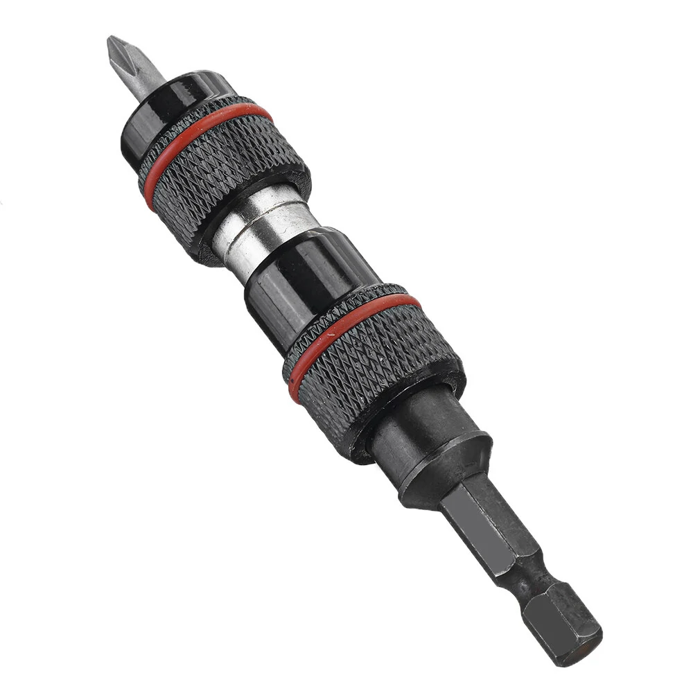 Drillpro Magnetic Screw Drill Bit Holder | Pivoting Angle Extension Adapter - Image 3