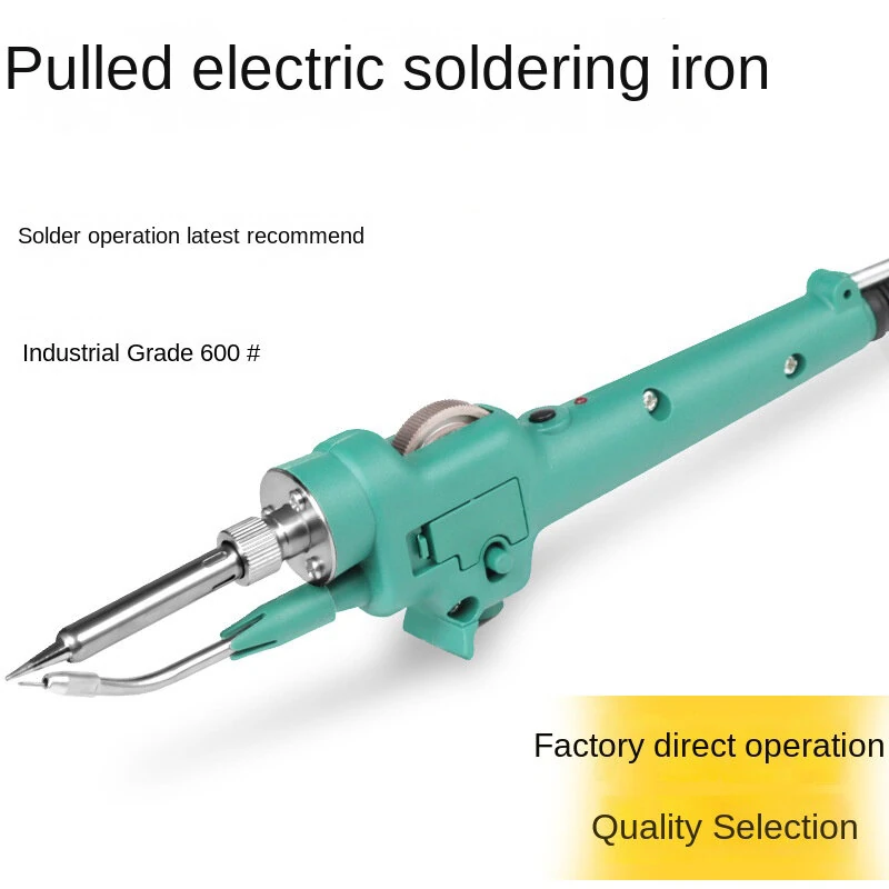 80W Soldering Iron Kit - Adjustable 500°C & Manual Feed - 110V/220V Options - Image 2