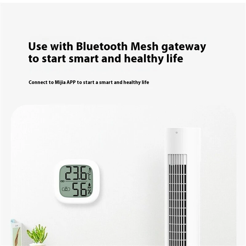 Leiss Hygrometer - Xiaomi Mi Home APP | -20°C to 70°C | Smart Sensor LCD Display - Image 3