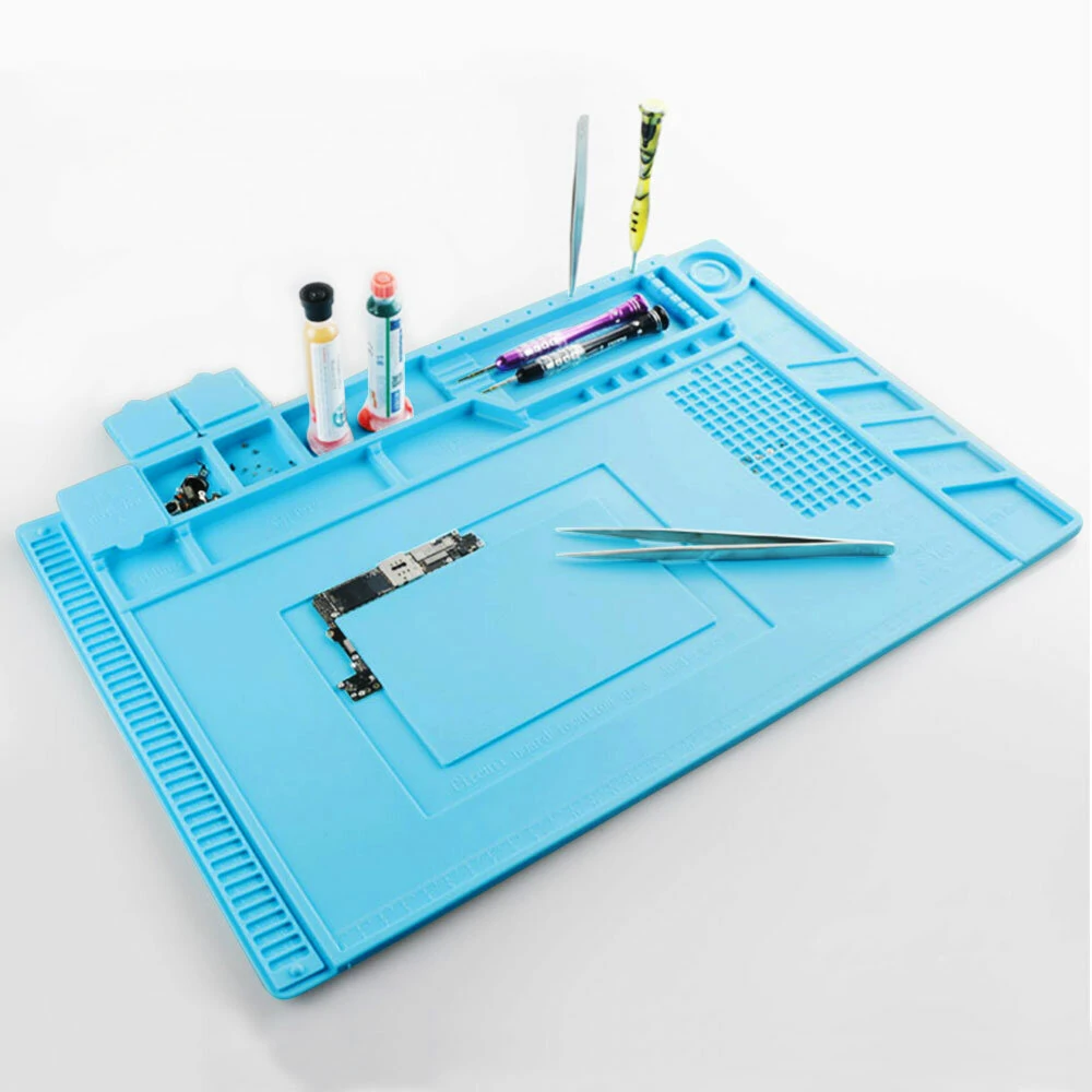 Daniu 45x30cm Magnetic Insulation Mat Desk Platform with Heat Section - Image 2