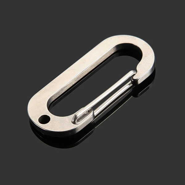 Sanrenmu SK010D Zero Stainless Steel Carabiner Tool | EDC Keychain Lucky - Image 4