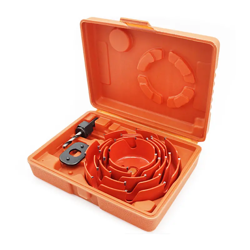 Drillpro 5PCS Carbide Hole Saw Kit - 64-127mm for Wood PVC Plastic - Image 2