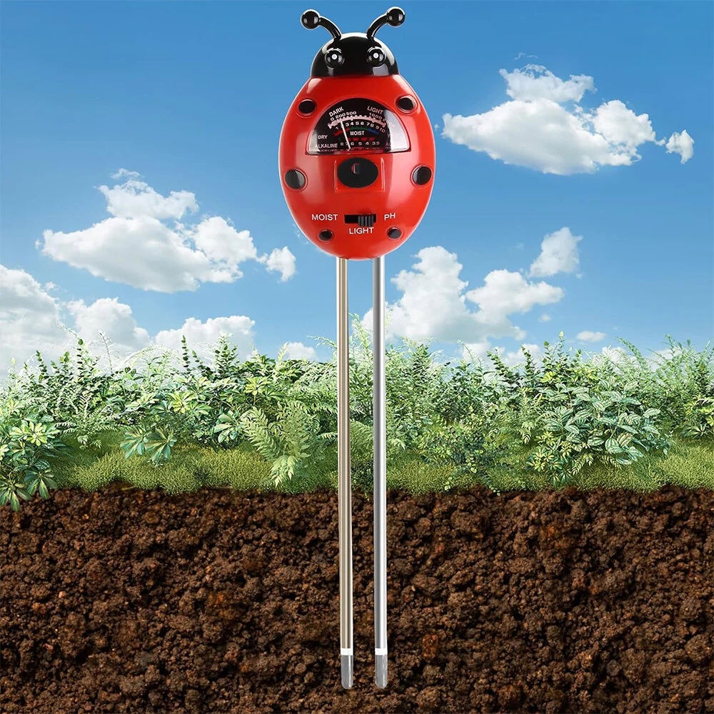3-in-1 Soil Test Kit - Moisture, Light & pH Meter | Accurate Double-Needle Tech - Image 4