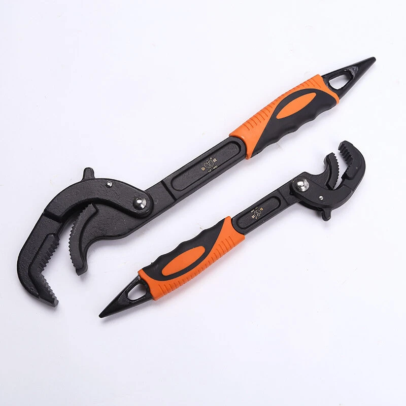 Universal Key Pipe Wrench Set | 14-30mm & 30-60mm | High-Carbon Steel Snap & Grip - Image 2
