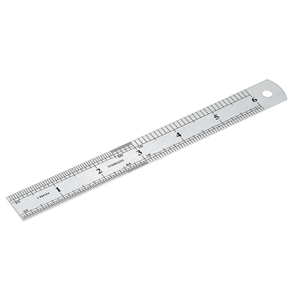 Stainless Steel Ruler 150-1200mm | Metric & Inch Scales | Woodworking Scriber Tool - Image 4