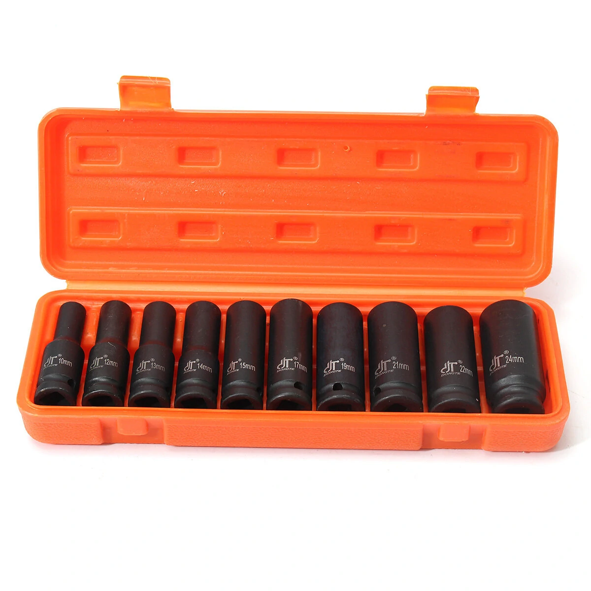 Ingersoll Rand 10Pcs 1/2 Drive Deep Impact Socket Set | Metric 10-24mm - Image 2