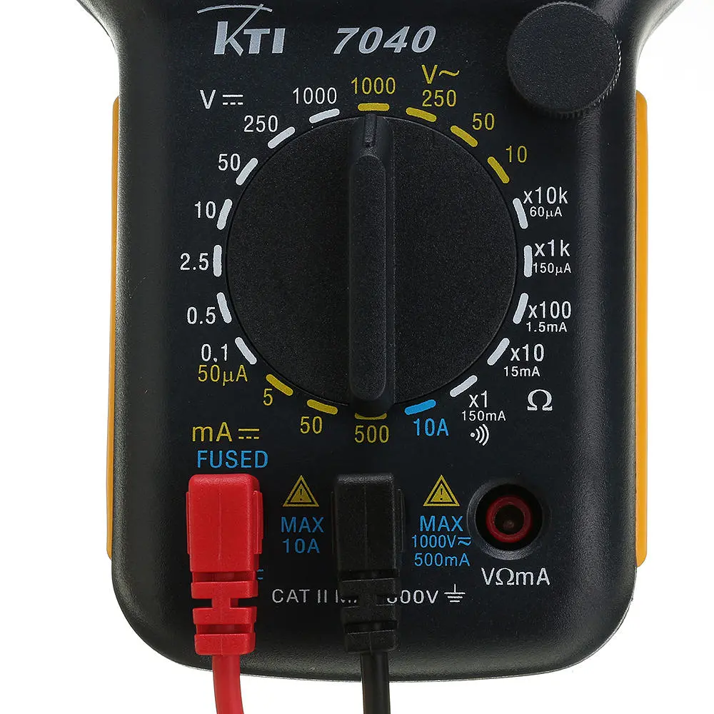 KT7040 Original Analog Multimeter - Protective Sleeve & Overload Protection - Image 3
