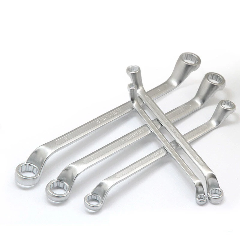 6PCS 75° Angle Matte Cr-v Double Torx Wrench | Fine Polished German Auto Tool - Image 3