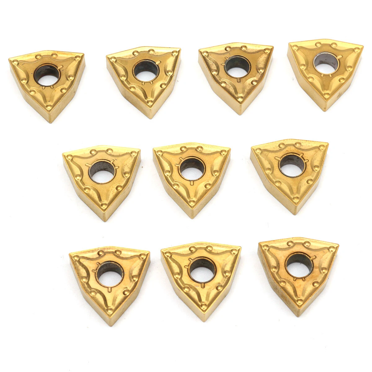 Drillpro 10pcs WNMG080404 Carbide Inserts | For Lathe Turning & Threading - Image 2