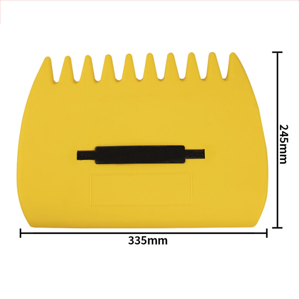 Garden Leaf Scoops Hand Rakes - Large Plastic Outdoor Rake for Yard & Garden - Image 5