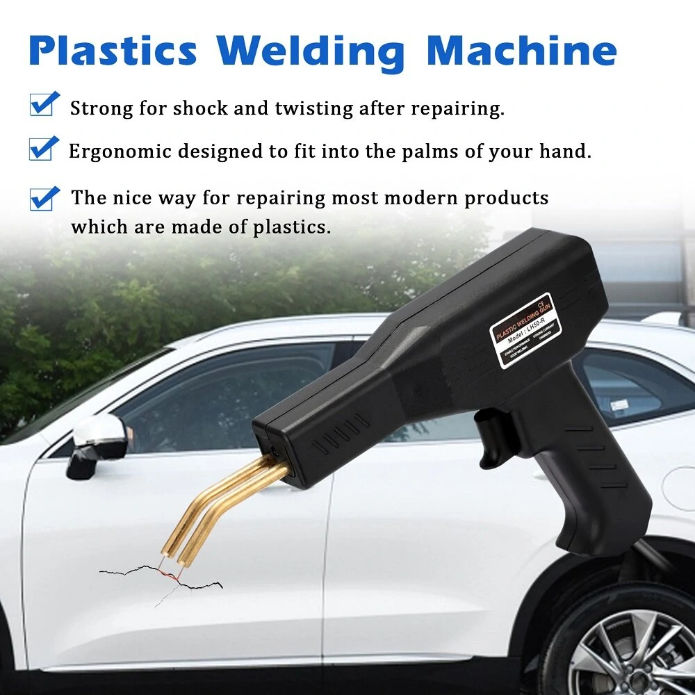 Plastic Welder Machine - Car Bumper Repair Tool | Hot Stapler Welding Kit - Image 5