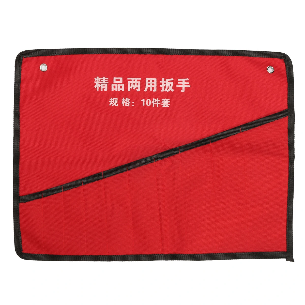 Canvas Tool Bag - 14 Pocket Roll-up Pouch for Wrenches & Spanners - Image 5