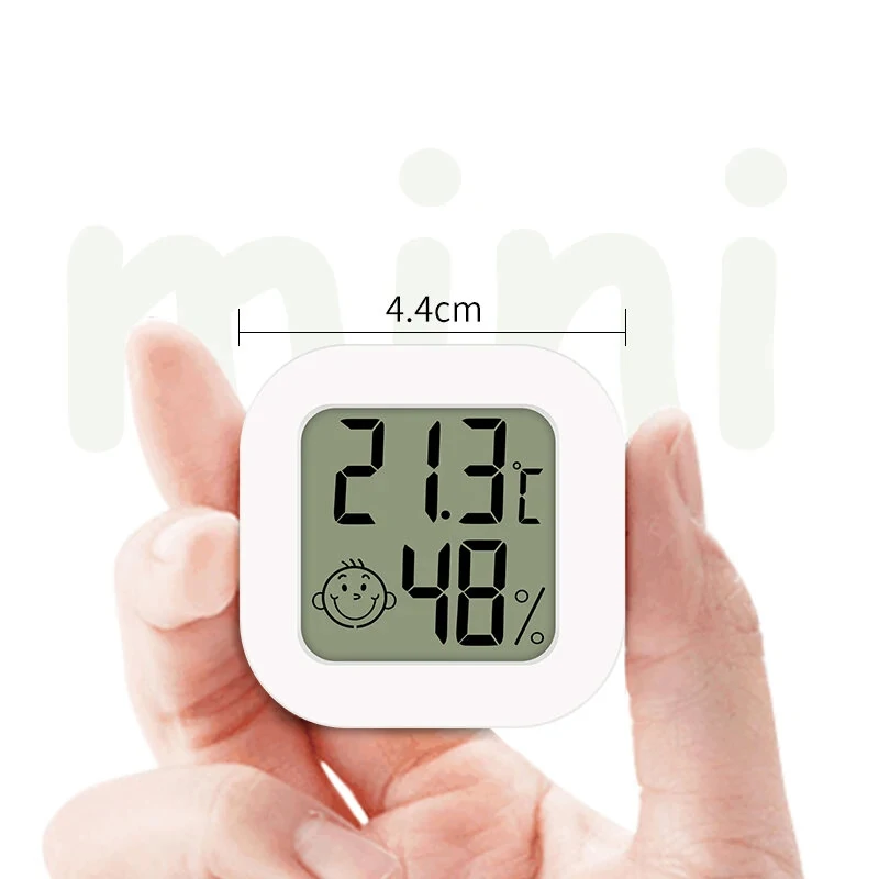 Indoor Digital LCD Thermometer Hygrometer - Temperature Humidity Meter with Comfort Indicator - Image 5