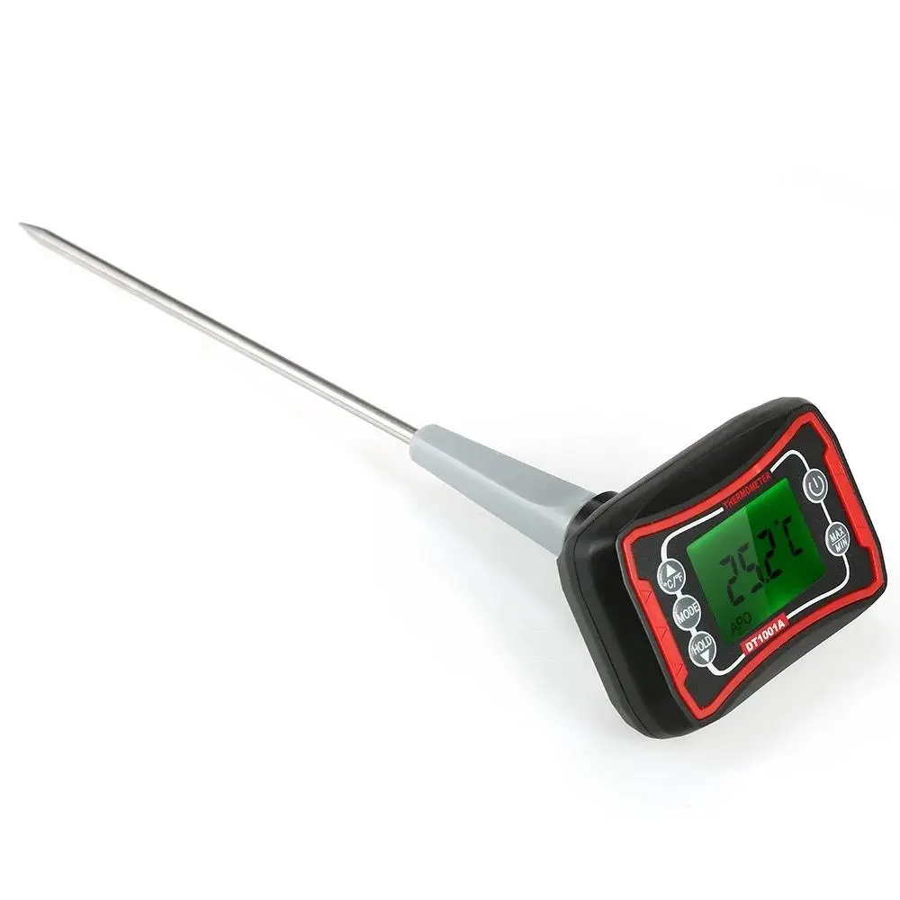 Digital Food Thermometer - Instant Read BBQ Pyrometer with Adjustable Probe & LCD Backlit Display - Image 3