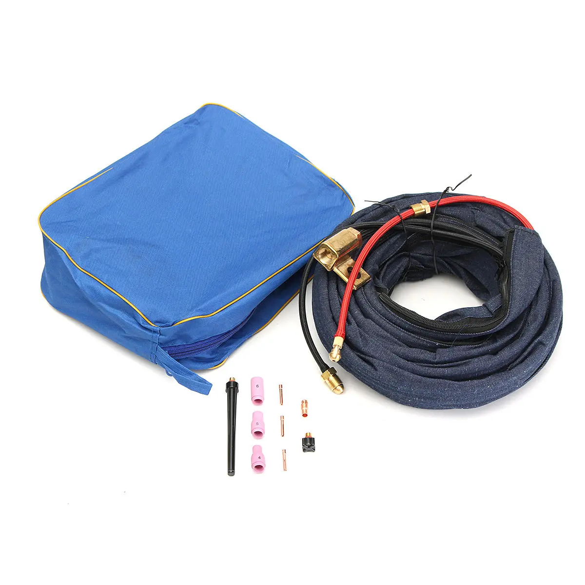 4-8M 250AMP Air Water-Cooled TIG Torch Kit WP20-25 Clamp Parts - Image 4