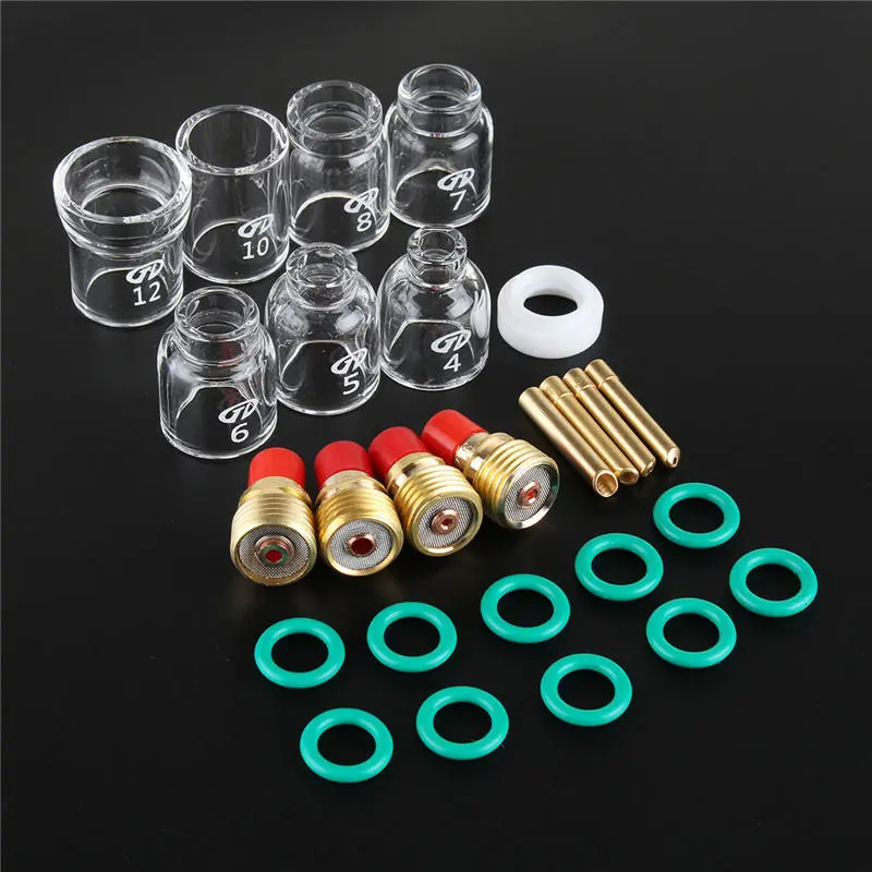 TIG Welding Torch Accessories Kit - 26pcs for WP-9/20/25 with Case - Image 2