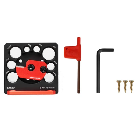 Adjustable Electric Drill Truck Tool | 5/16 to 3/4 Inch Round Wood Tenon | Router Table Plate - Image 2