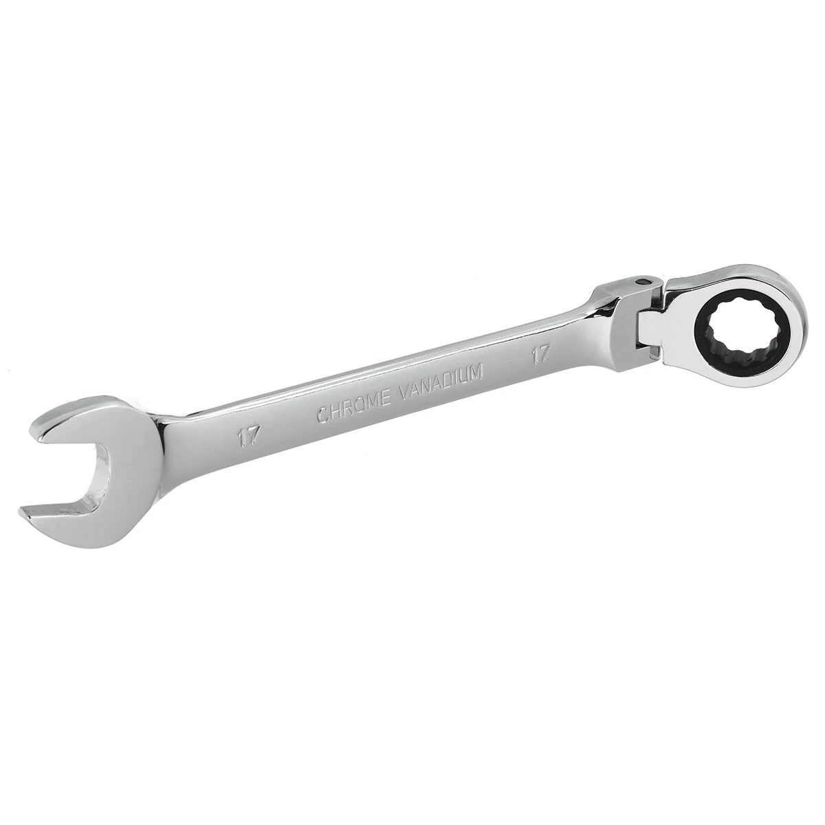 Goplus 12Pc Combination Ratchet Wrench Set | Flexible Head | Car Repair Tools - Image 5