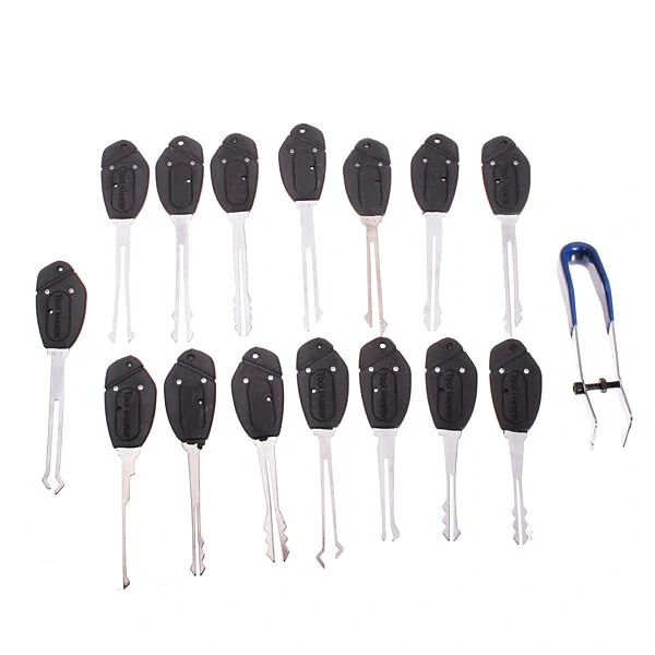 DANIU 16pc Professional Lock Pick Set - Deft Hand Tools for Locksmiths - Image 3