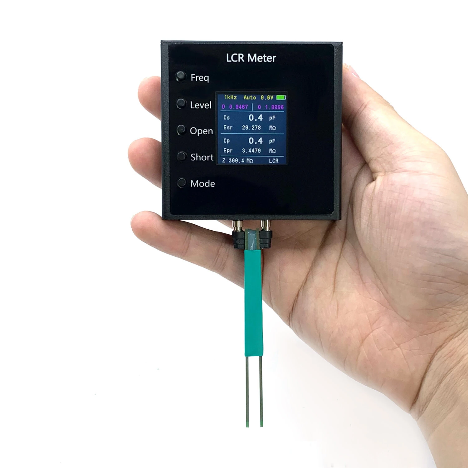 LCR-P1 Pro Smart LCR Tester - Capacitance Inductance Resistance ESR | 1.54-inch Color Screen & 1200mAh Battery - Image 4
