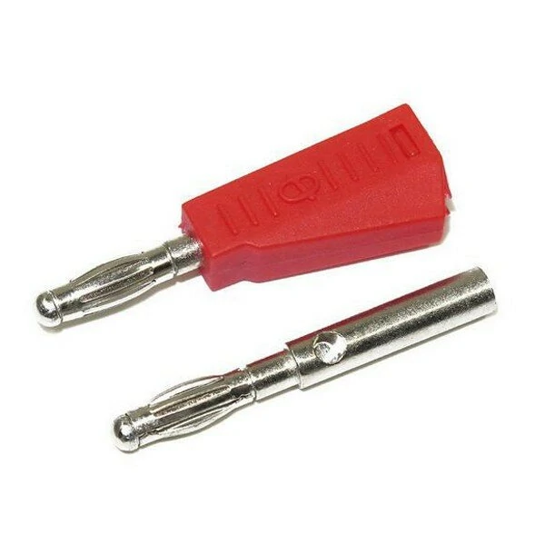 P3002 5Pcs Stackable Nickel Plated Banana Plug | 4mm Speaker Test Probe Binding Post - Image 3