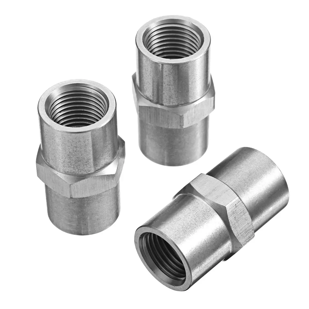 3pcs 1/8 Inch NPT Female Hex Nipple Fittings | PCP CO2 Air Hose Pipes - Image 2