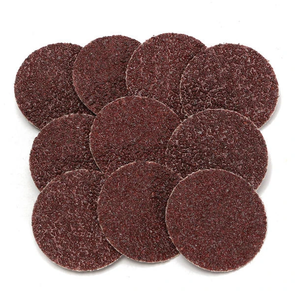 10pcs 2 Inch 50mm 36 Grit Roll Lock Sanding Discs | Abrasive Tools - Image 3