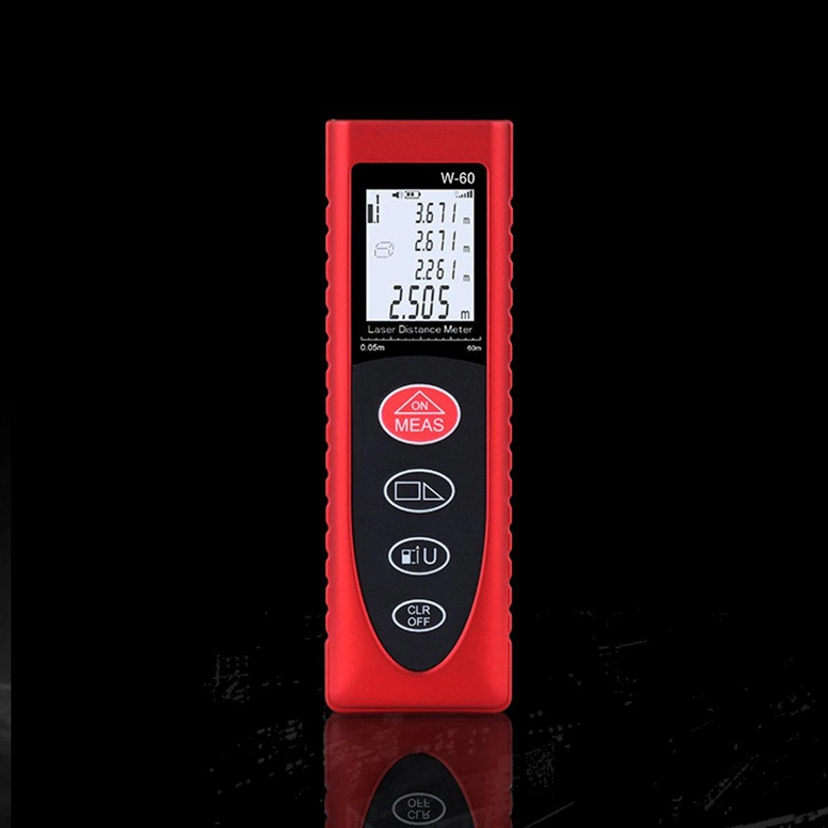 Laser Distance Meter - 80M Waterproof Digital Handheld Measure Tool - Image 2
