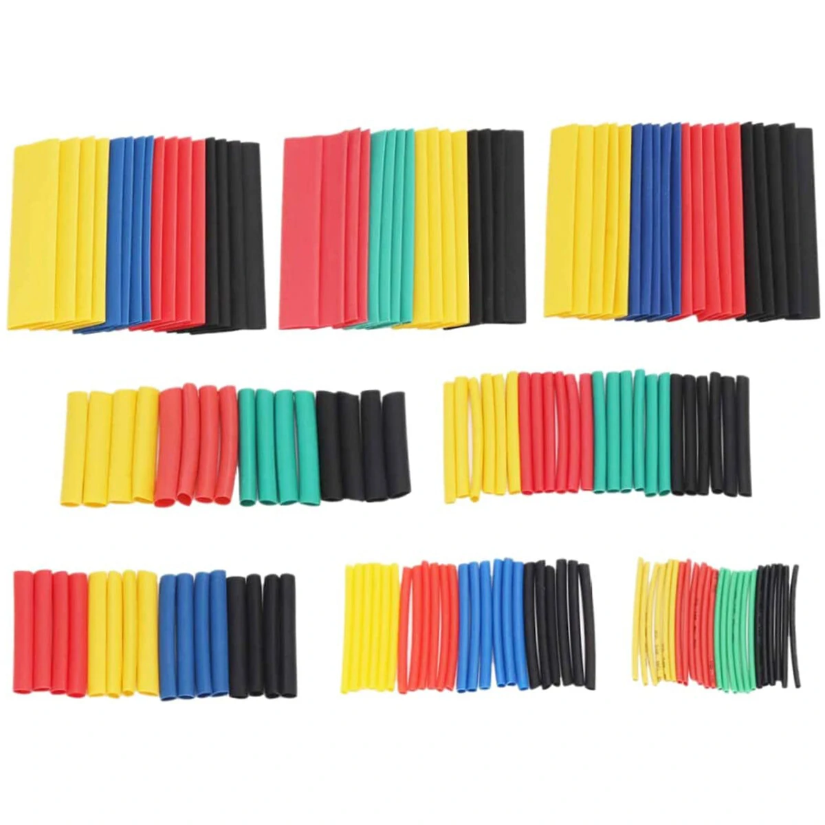 328PCS Heat Shrink Tubing Kit | 2:1 Wire Cable Wrap & Insulation Sleeves for DIY Tools - Image 4