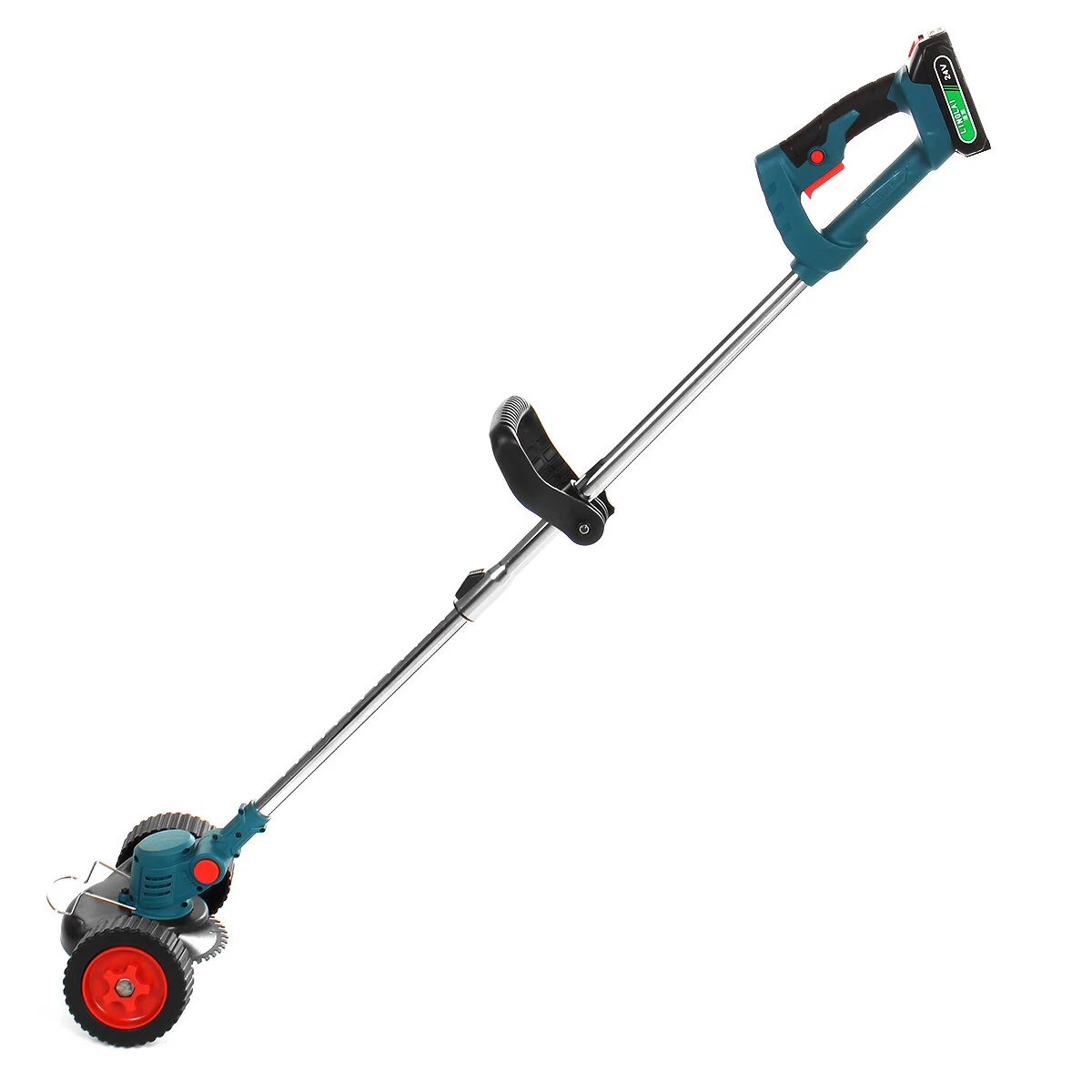 21V Cordless Electric Lawn Mower - Grass Trimmer & Weed Cutter Garden Tool - Image 3
