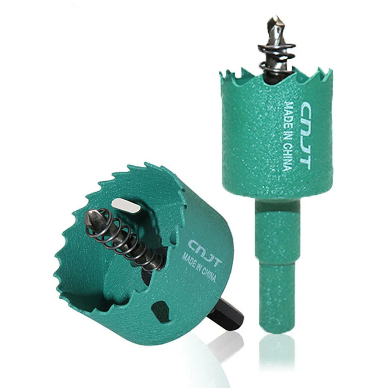 Drillpro M42 HSS Hole Saw Cutter 45-100mm | Aurora Green Metal Tip for Metal & Wood - Image 3
