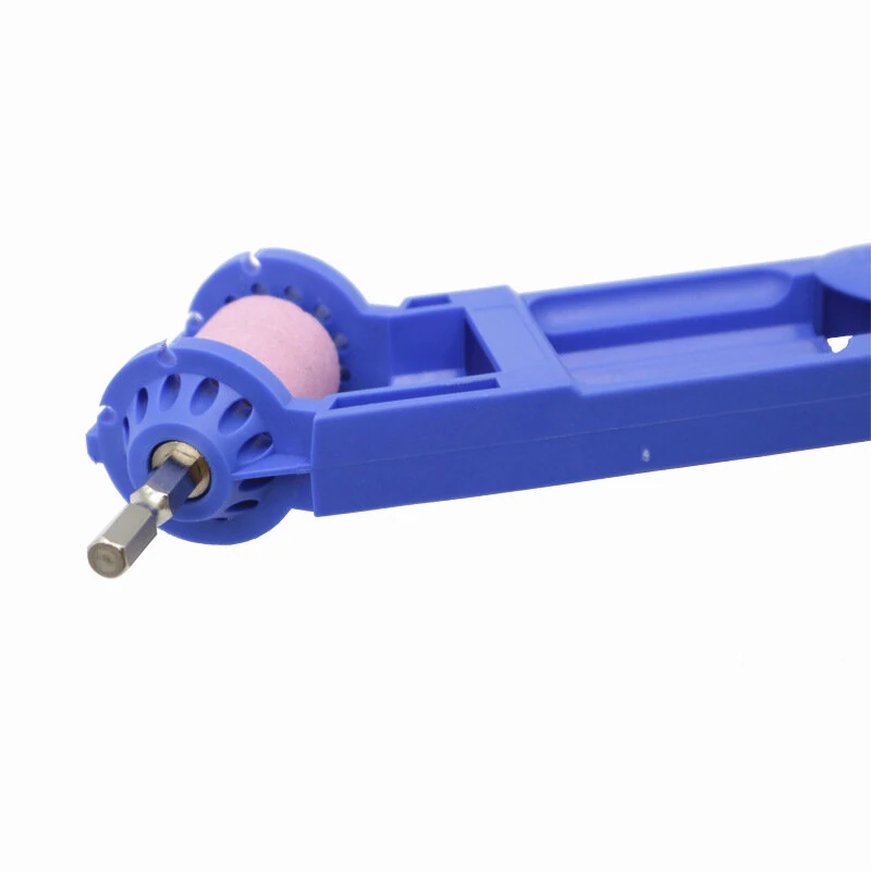 Portable Drill Bit Sharpener Machine - 2-12.5mm Twist Drill Repair Tool | Corundum Grinding Wheel - Image 4