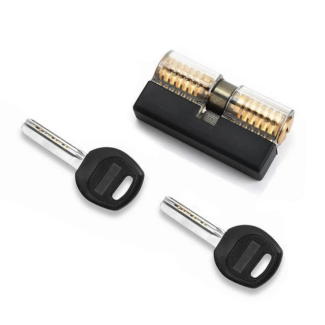 Lock Pick Set with Practice Lock & Tension Wrench - Locksmith Hand Tools - Image 5