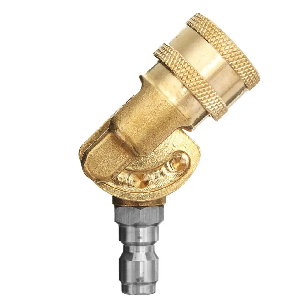 High Pressure Washer Spray Nozzle 1/4 Quick-connect 4500PSI 90° Rotating - Image 4