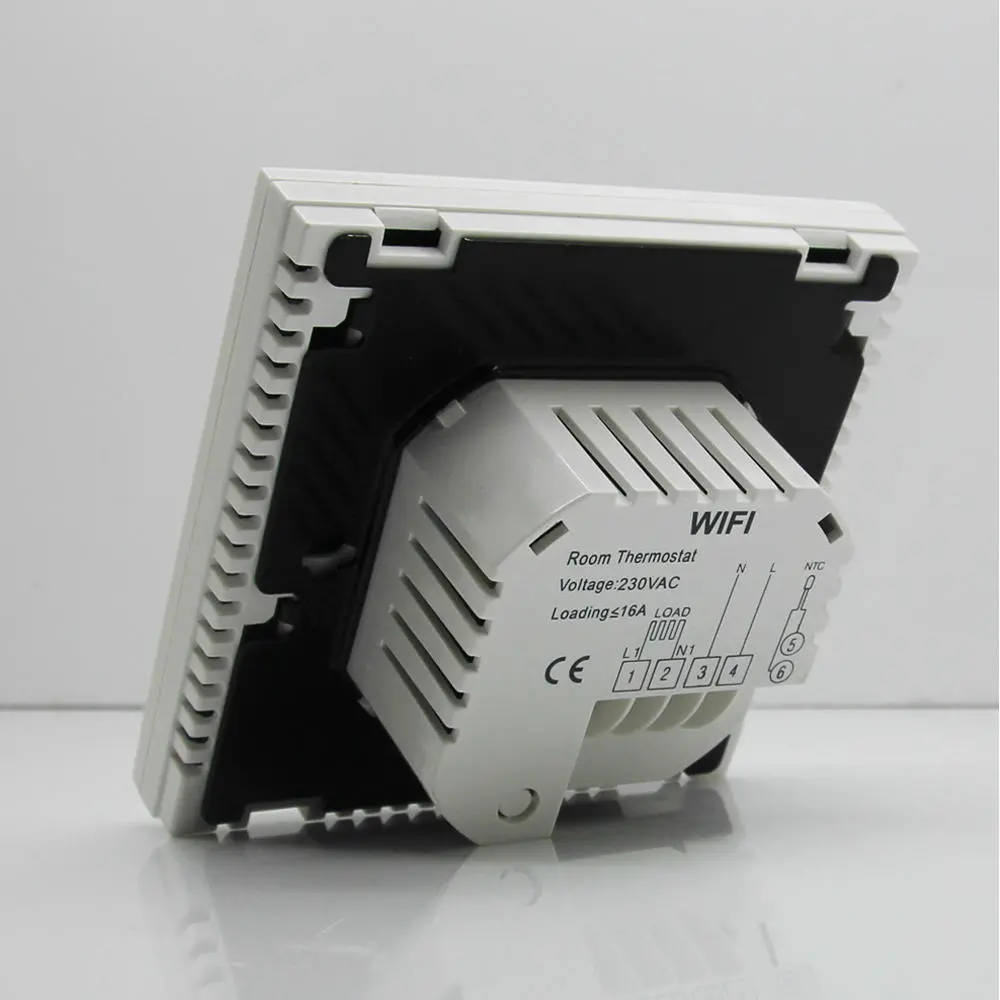 WIFI Smart Thermostat - Large Touch Screen Programmable Electric Heating - Remote Control - Image 3