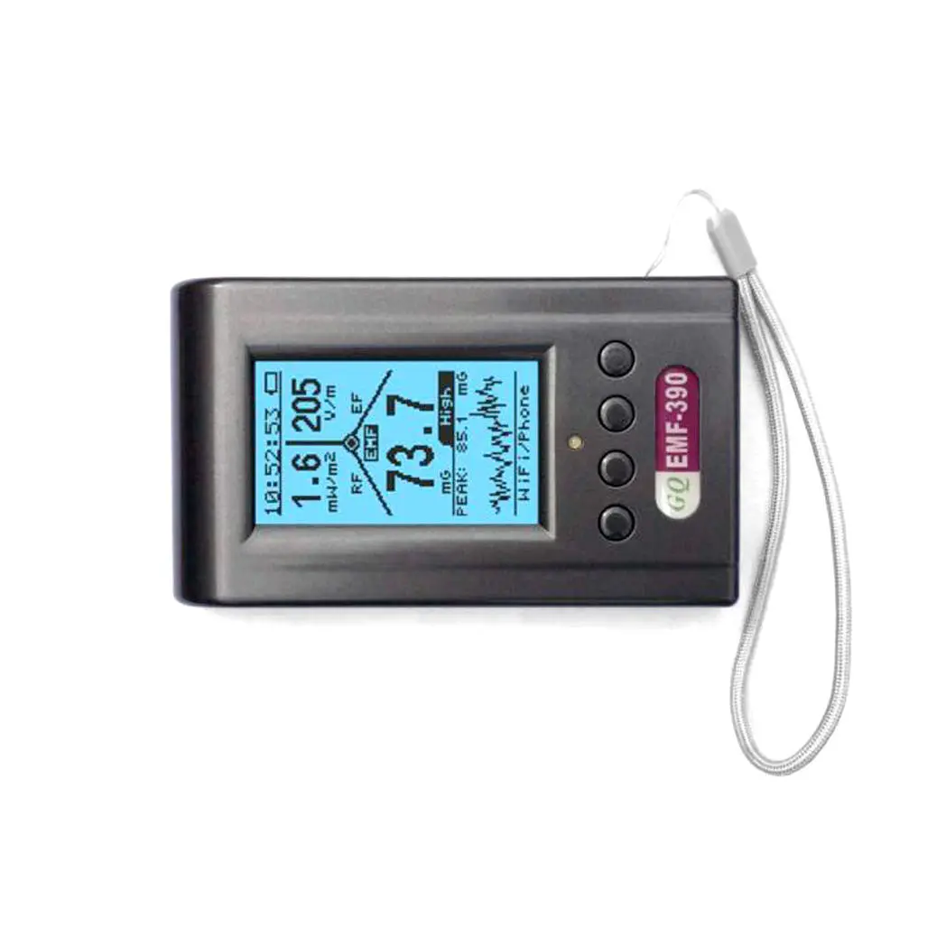 EMF-390 3-in-1 EMF Meter | Advanced Multi-field Radiation Tester with Data Logger - Image 2