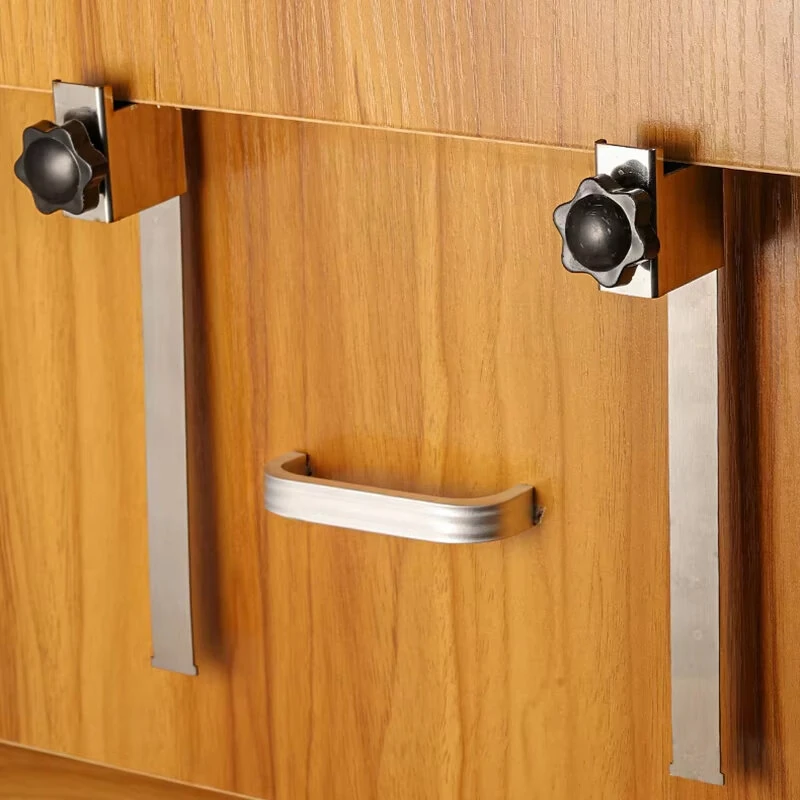 Invisible Drawer Clip - Adjustable Stainless Steel Front Mount Clamp | DIY - Image 2