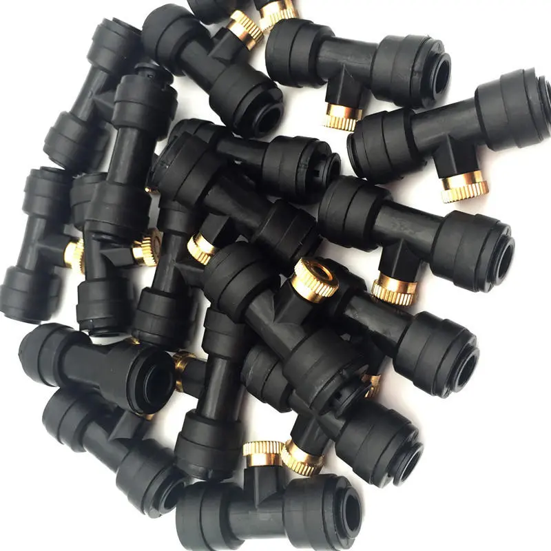 Black Outdoor Misting Cooling Kit | 6-18M System for Greenhouse Garden Patio - Image 4