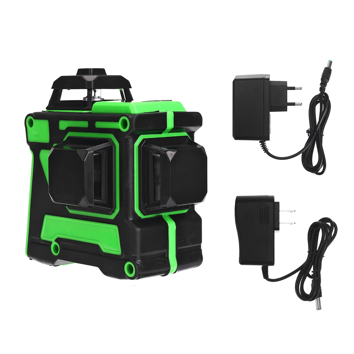3D 12-Line Green Laser Level | Self-Leveling 360° Rotary Measure Tool - Image 5