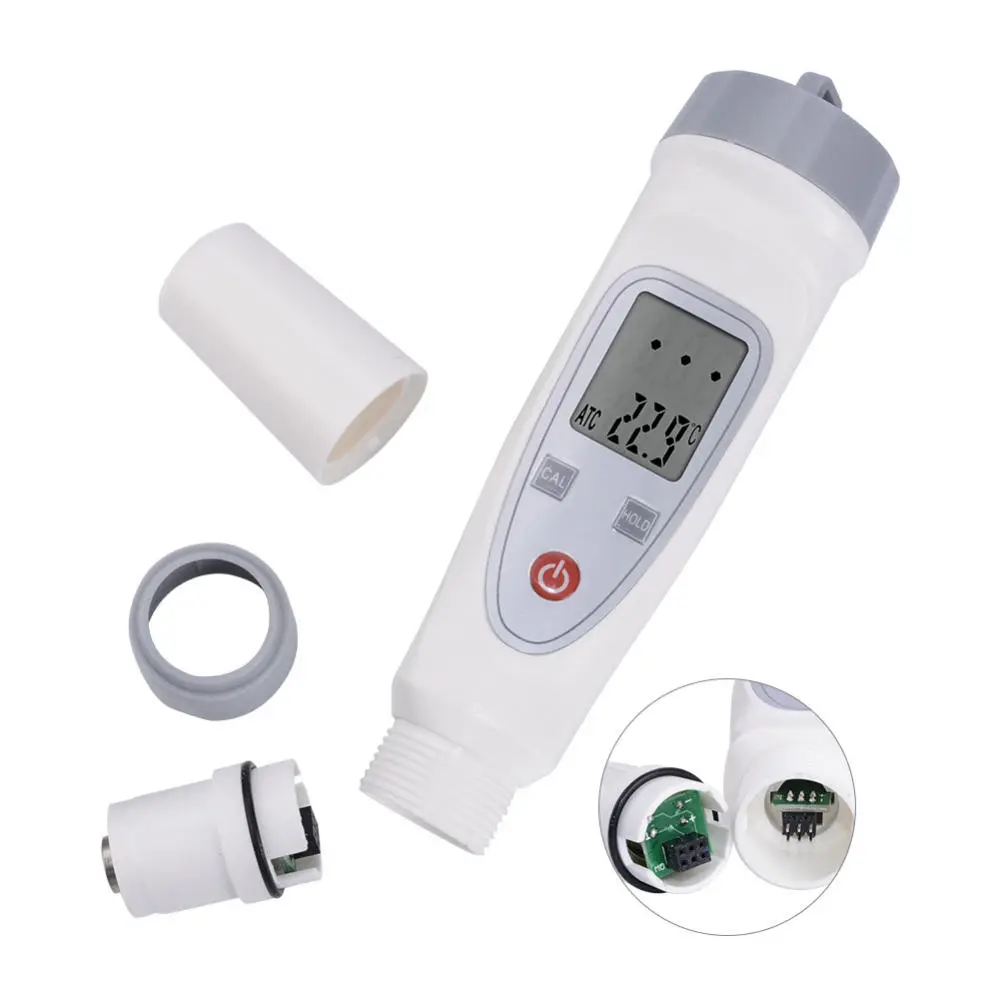 Portable Digital PH Meter Water Tester Pen - PH-20W with External Electrode - Image 2