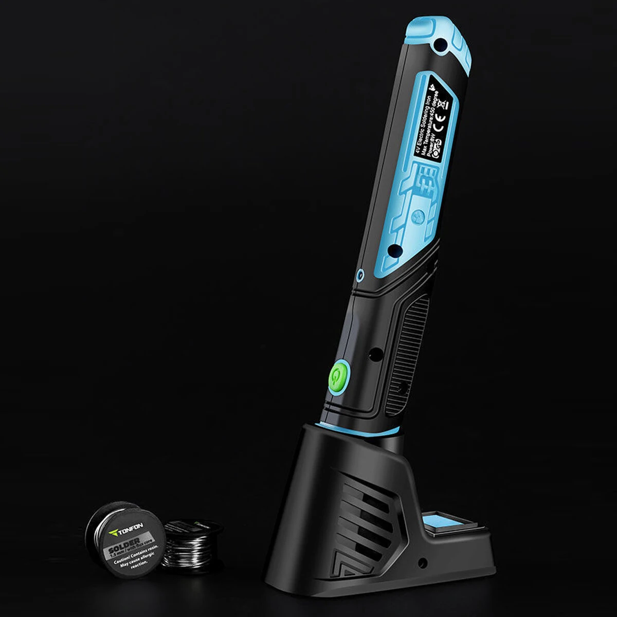 8W Cordless Soldering Iron - 4V Rechargeable Lithium Battery & Wireless Charging - Image 4
