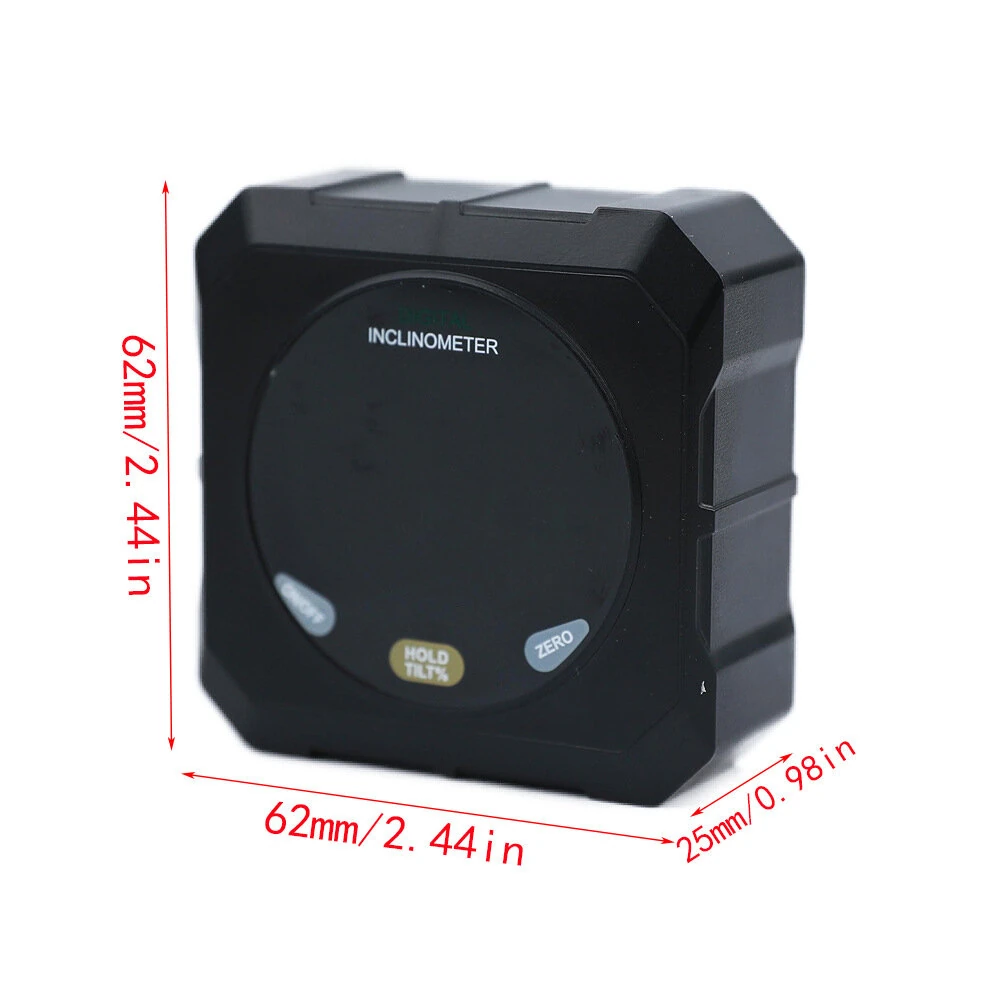 Digital Inclinometer - ±0.1° High Precision Touch Screen - Angle Measurement Tool - Image 2
